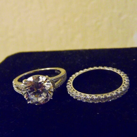 Radiance by Absolute Diamond & Eternity Band Size 8 - Picture 2 of 4